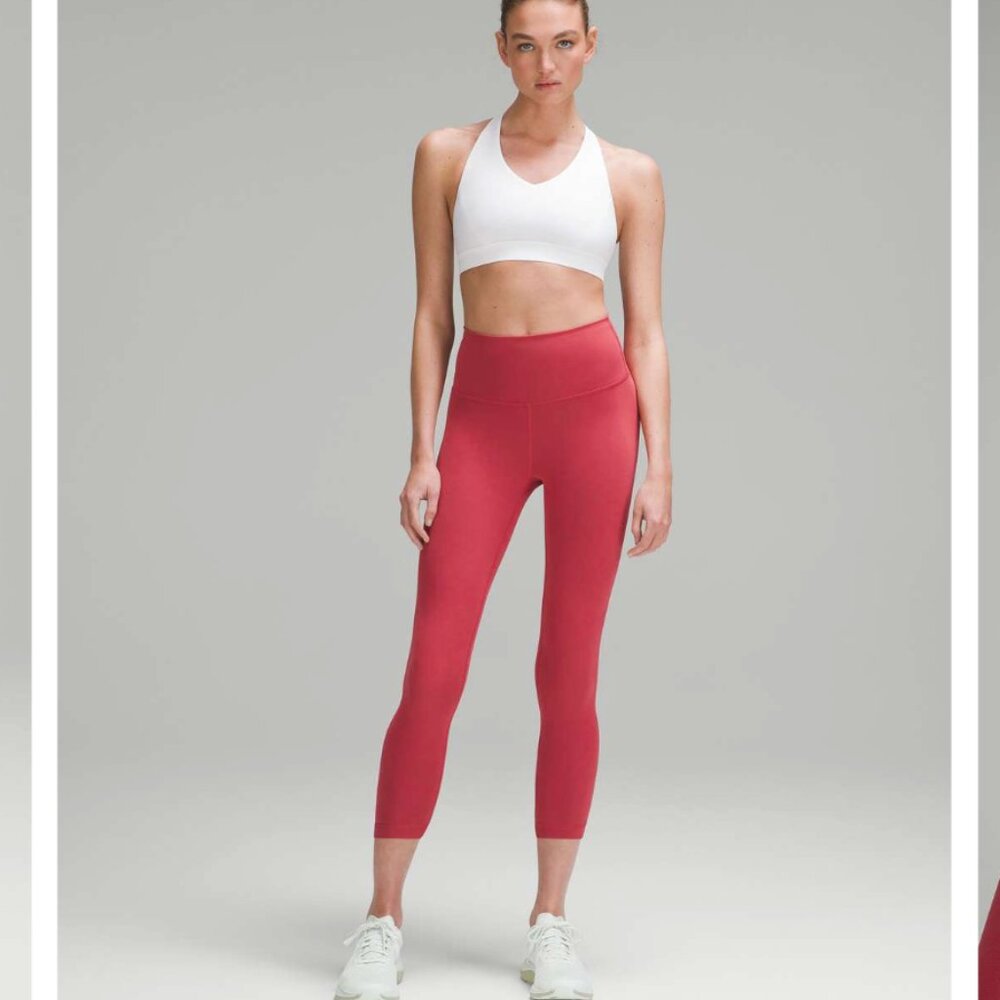 Lululemon Wunder Train High-Rise Crop 23"  - Size 12